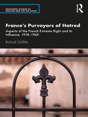 cover image of France's Purveyors of Hatred